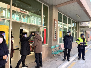 　全民公投18日登場，北竿地區第6、7投開票所順利完成投開票作業。（圖／文：陳鵬雄）