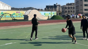 官兵熱情參與社團活動,培養團隊默契。(圖/文:何蕙圳)