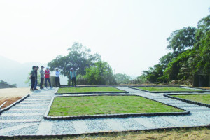 南竿鄉公所在南竿生命園區規劃樹葬區「福園」,推廣自然環保葬。(圖:南竿鄉公所)
