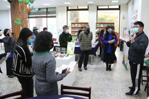 　花現島嶼社彩—馬祖社區營造成果展開幕分享會，各社區代表分享活動、研習過程及心得。（圖／文：吳嘉榮）