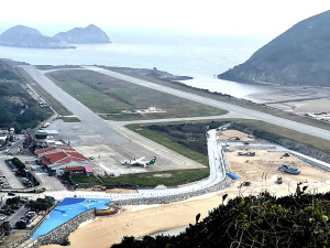 　馬鼻灣景觀海堤及道路改善工程完工，提升海洋意象親水休憩功能。（圖／文：陳鵬雄）