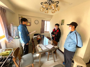 旅宿業軟體提升改造計畫10日、11日各別走訪莒光鄉與北竿鄉各3間通過遴選的業者。(圖/文:蔡夢玲)