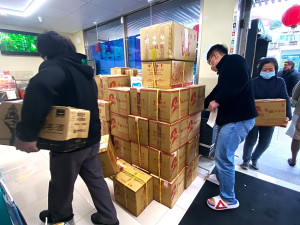 虎年好禮。（圖與文：陳其敏）