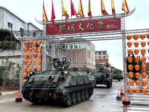 　備戰。（圖與文：陳鵬雄）