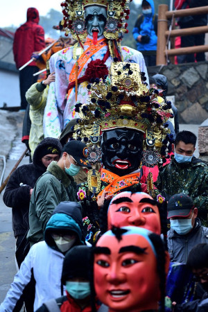 　東引「白馬尊王」遶境祈福，軍民風雨同心，共同歡慶地方一年中最盛大節慶活動。（圖／文：陳其敏）