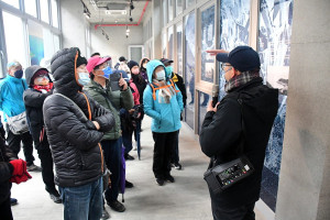 　讓地區導覽人員及觀光業者對藝術島有更多認識，縣府20日下午舉辦觀光業者參訪藝術島活動，縣長劉增應、副縣長王忠銘到場致意。（圖／文：曹重偉）