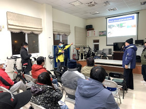 　內政部營建署核定工程經費6千萬元改善南北竿排水系統，環資局21日晚間舉辦工程說明會。（圖／文：馮紹夫）
