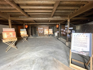 　橋仔五間排歷史建築完工，目前空間暫做歷史調查成果展示之用。（圖／文：陳鵬雄）