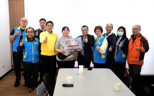 　貓爪爪盲人按摩工作室因第一航廈施工停業，經民政處協助及航空站合作，將工作室暫遷移至第二航廈2樓會客室，繼續為旅客鄉親服務。（圖／文：曹重偉）