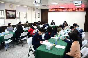 　經過兩天密集開庭，連江地方法院模擬法庭活動圓滿落幕，8位國民法官經歷完整的法庭訴訟課程，對檢察官、法官的工作有全新的認識。（圖／文：曹重偉）
