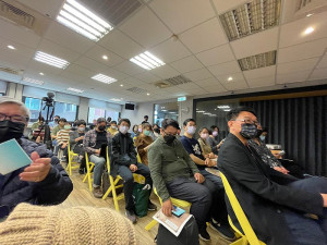 　2022馬祖國際藝術島策展人分享會13日在文總舉行，由策展人代表就視角、想法、過程與聽眾分享歷程及心得。（圖：馬祖國際藝術島）