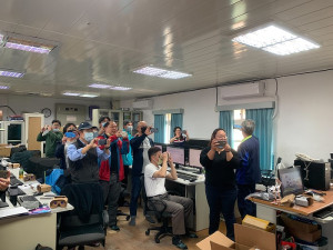教育部中小學數位學習深耕計畫團隊來馬進行合作推廣活動,辦理國中小校長資訊教育增能研習。(圖:中正國中小)