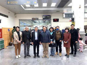 　文化部長李永得參訪馬祖國際藝術島，邀請大眾一同登島感受「島嶼釀」文化魅力。（圖／文：馮紹夫）