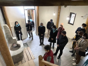 　文化部長李永得參訪后澳及芹壁聚落，驚艷馬祖閩東建築之美。（圖／文：陳鵬雄）