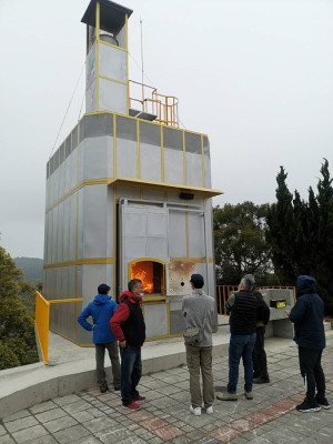 南竿鄉生命園區環保金爐完成啟用,可減少焚燒紙錢產生空汙,兼顧民俗文化及生活環境。(圖:南竿鄉公所)