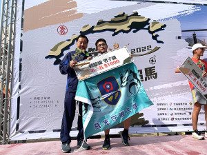 本部王上祐上兵榮獲壁山體驗組男子組第三名殊榮。(圖:杜育萱)