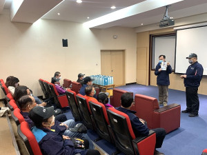 　新北市議會議長蔣根煌率團參訪馬祖，府會首長熱情歡迎。（圖／文：馮紹夫）