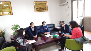 因應地區染疫風險提升,指揮中心6日上午9時召開臨時會議,呼籲遊客在馬祖旅遊期間除餐飲外,務必全程佩戴口罩。(圖:連江縣疫情指揮中心)