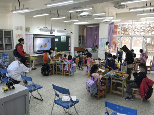 　中正國中小辦理2022課程博覽會，展現學校多元特色課程及推動素養導向教學豐富成果。（圖／文：吳嘉榮）