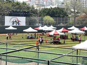 111年全國身心障礙國民運動會9日開幕,連江縣首次派隊參賽。(圖:縣府教育處)