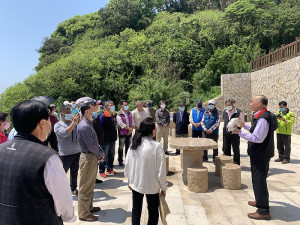 　葉金福津沙祖厝命名為「懷德園」，12日舉辦立碑落成典禮。（圖／文：馮紹夫）