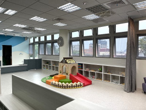 　北竿公共托育中心完成開業前各項準備工作，近期內要正式對外招生。（圖／文：陳鵬雄）