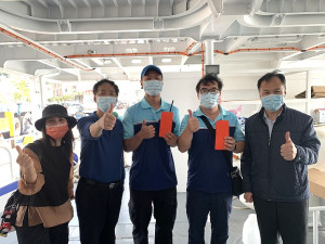 　南北之星2號首航台中-馬祖，航程僅3小時，未來執行台馬航線。（圖／文：馮紹夫）