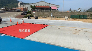 北竿馬鼻灣污水外揚井22日緊急搶修 　來往車輛注意安全
