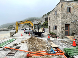 　芹壁污水揚水井規劃新增抽排管路系統以為備用。（圖／文：陳鵬雄）