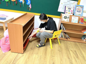 東莒國小與附幼兒園及東莒公共托育家園27日起恢復正常上課、托育。(圖/文:蔡夢玲)