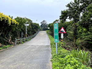 　北竿壁山路陡峭狹窄被視為危險路段，北竿各界爭取改善。（圖／文：陳鵬雄）