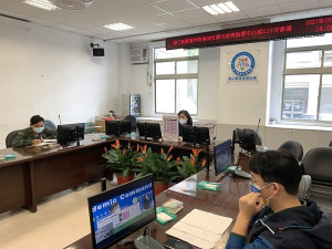 　縣疫情指揮中心116次防疫會議3日下午舉行，公布新增6名確診個案。（圖／文：馮紹夫）