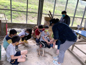島上好社區開門週,東莒島大埔正泰養雞場開「窯」啦!(圖/文:蔡夢玲)
