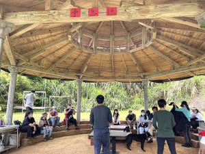 　產發處島上好社區開門週7日在北竿橋仔開心農場推出聽息活動。（圖／文：陳鵬雄）