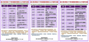 疫情指揮中心11日公布9位確診者馬祖公共場所足跡,已由相關單位全面消毒,並分別匡列地區相關親密接觸者28人居家隔離。(圖:連江縣疫情指揮中心)