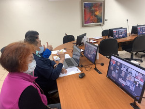 　連江縣青年事務委員會13日舉行第1次委員會議。（圖／文：馮紹夫）