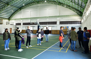 　東引鄉民代表會定期大會，第二天鄉政考察，所會考察團繼續走訪南澳聚落，瞭解環境維護、基礎建設等工作執行成效。（圖／文：陳其敏）