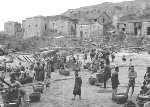 　50年代橋仔漁村。