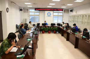　指揮中心昨召開第145次會議，公布新增29名確診（男26女3），所在地南竿鄉17例、東引鄉9例、北竿鄉3例。（圖／文：曹重偉）