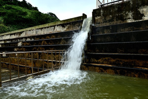 　水流湍急。（圖與文：陳其敏）
