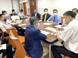 台馬第4號海纜建設,立委陳雪生15日邀集中央相關就前瞻基礎建設計畫特別預算補助協商會議。(圖:立委陳雪生國會辦公室)