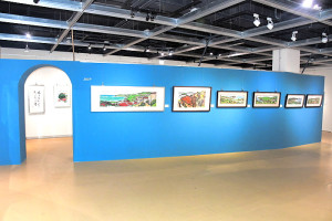　懷念一下「濃墨重彩」，文物館一樓特展室展出「永以為好」張信義辭世10週年回顧展，歡迎喜愛繪畫藝術朋友們一起懷念他的風格創作。（圖／文：曹重偉）