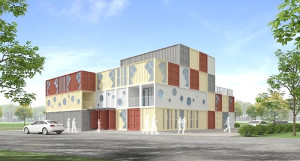 馬祖海巡南竿隊部因應福澳原址重建新廳舍,臨時廳舍23日舉行開工儀式,預定明(112)年完工,至於新廳舍114年完工。(圖:海巡署金馬澎分署)