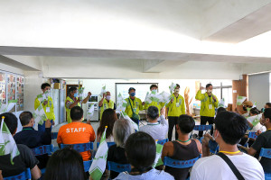 　民進黨連江縣黨部26日舉辦黨員大會，會中宣布第一波全縣9名公職參選人。（圖：民主進步黨連江縣黨部）