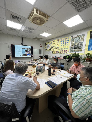 　審查委員查核業者執行成果並召開期末結案審查會，落實督導與考核計畫執行成效。（圖：產發處）