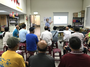 　行動農學園7月份馬祖地區園藝作物無農藥栽培實務課程，推廣以友善土地、農業與生態共生方式發展農業。（圖／文：吳嘉榮）