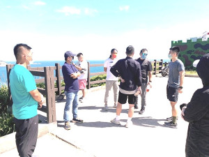 　東引軍事越野障礙賽召開第二次工作籌備會議，討論並協調各分工事項。（圖：東引鄉公所）