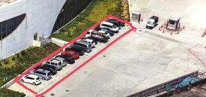 港務處21日-27日劃設福澳港警管制哨前停車格 　車輛移置他處