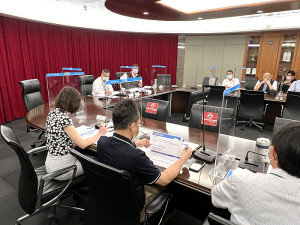 民航局26日舉行第9次華信開航會議,華信預定8月中旬後,提出飛航馬祖航線籌備申請,朝年底開航努力。(圖:連江縣交通旅遊局)