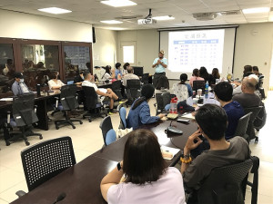 　交旅局辦理導覽解說員進階訓練課程，持續提升已參加過基礎訓練課程及相關人員專業知能廣度及深度。（圖／文：吳嘉榮）